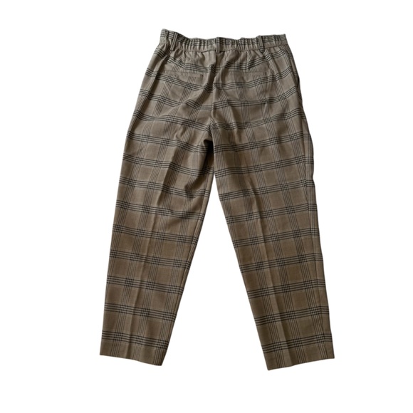Plaid Loft trousers with front pleats - Picture 2 of 2